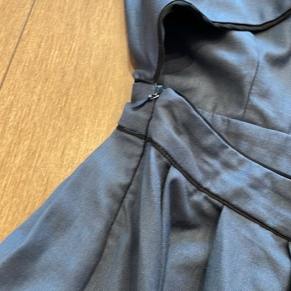 Valérie Dumaine Maura Dress strapless sweetheart neckline, made in Canada, sz M - Picture 7 of 16